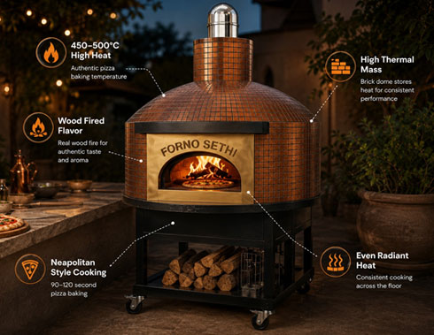 Commercial Brick Oven