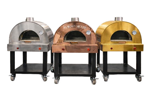 Fixed Brick Wood Fired Pizza Oven