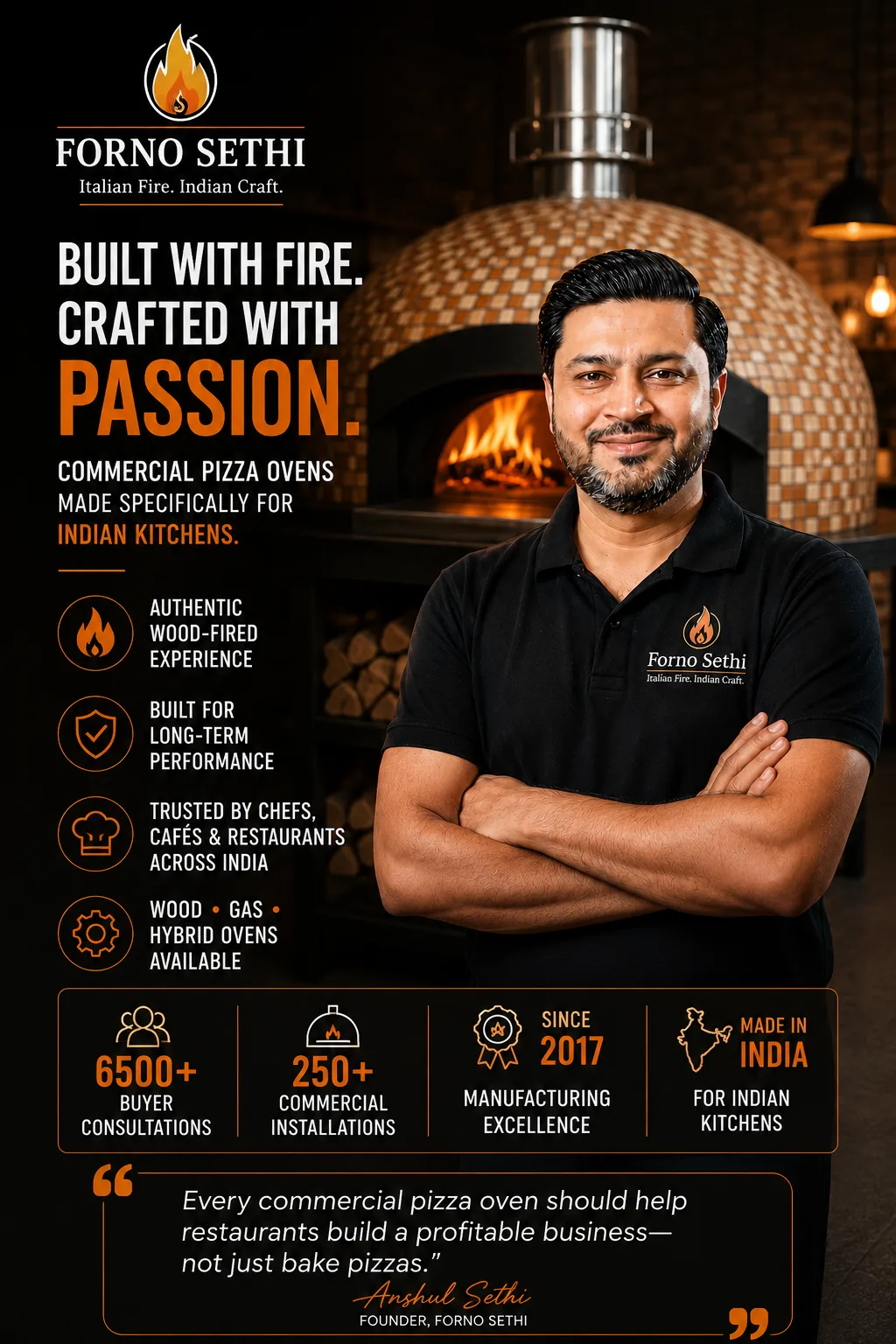 Anshul Sethi Founder Forno Sethi
