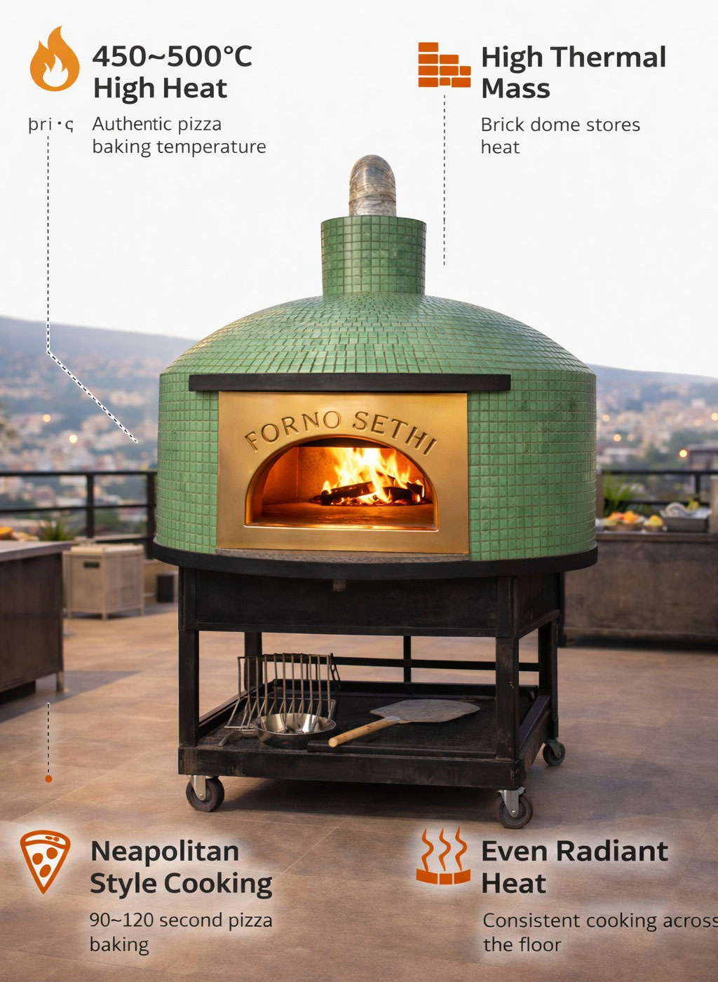 Pizza Oven for Cafe 