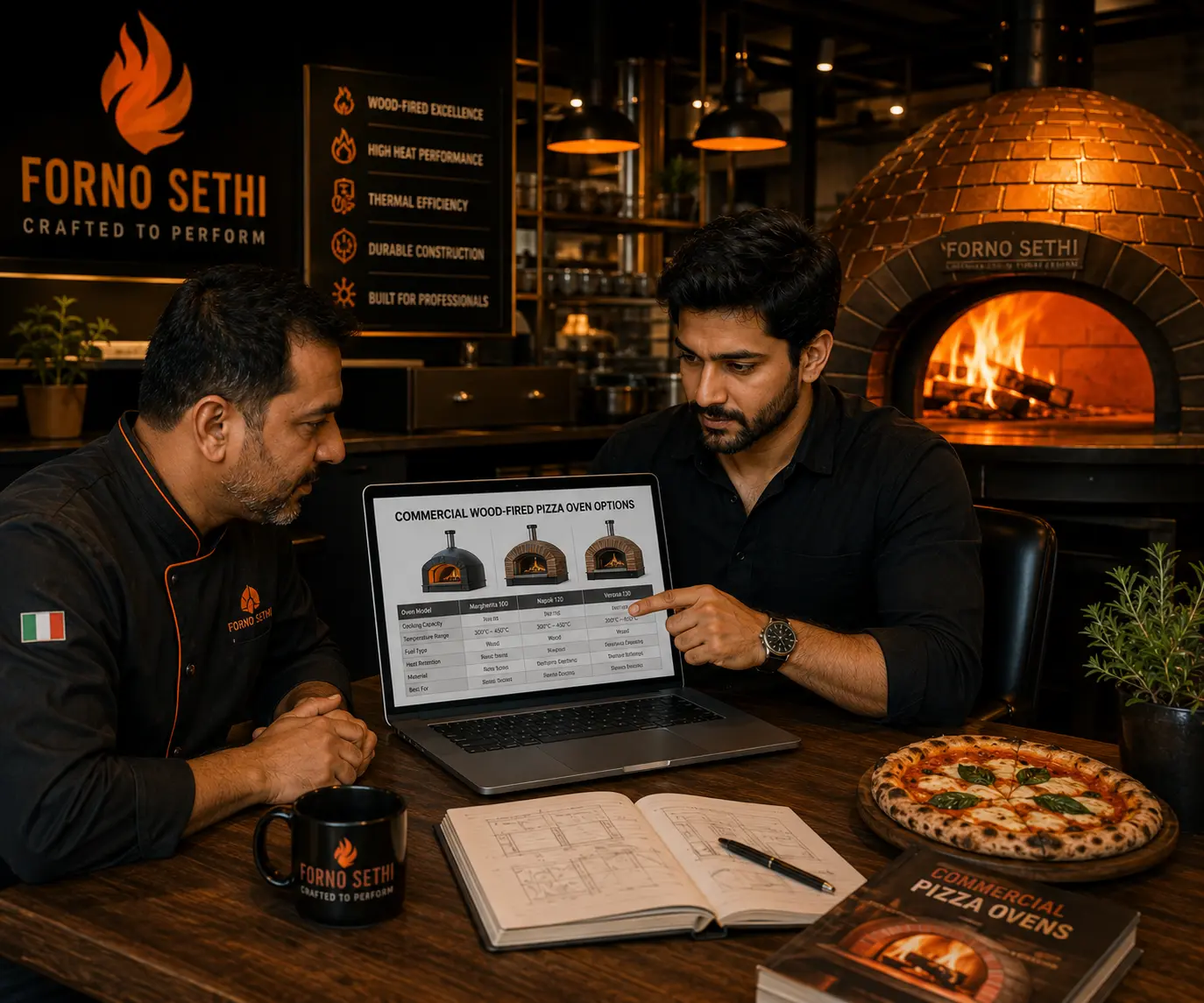 Commercial Wood Fired Pizza Oven Selector