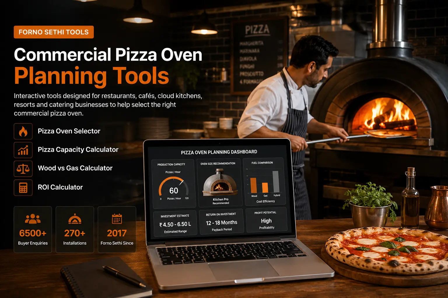 Commercial Pizza Oven Tools