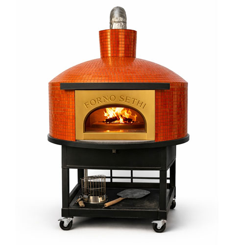Semi Portable Brick Pizza Oven
