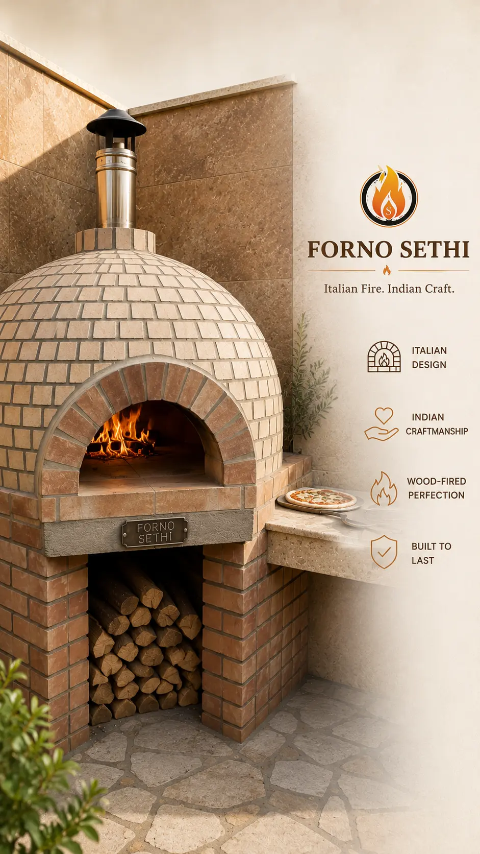 Forno Sethi Commercial Pizza Oven