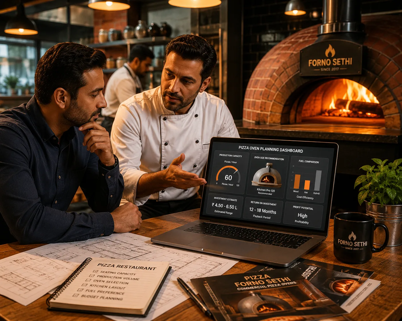 Commercial Pizza Oven Planning