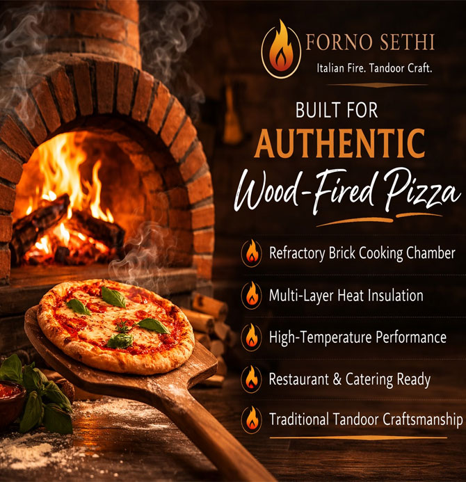 Authentic Wood Fired Pizza Ovens