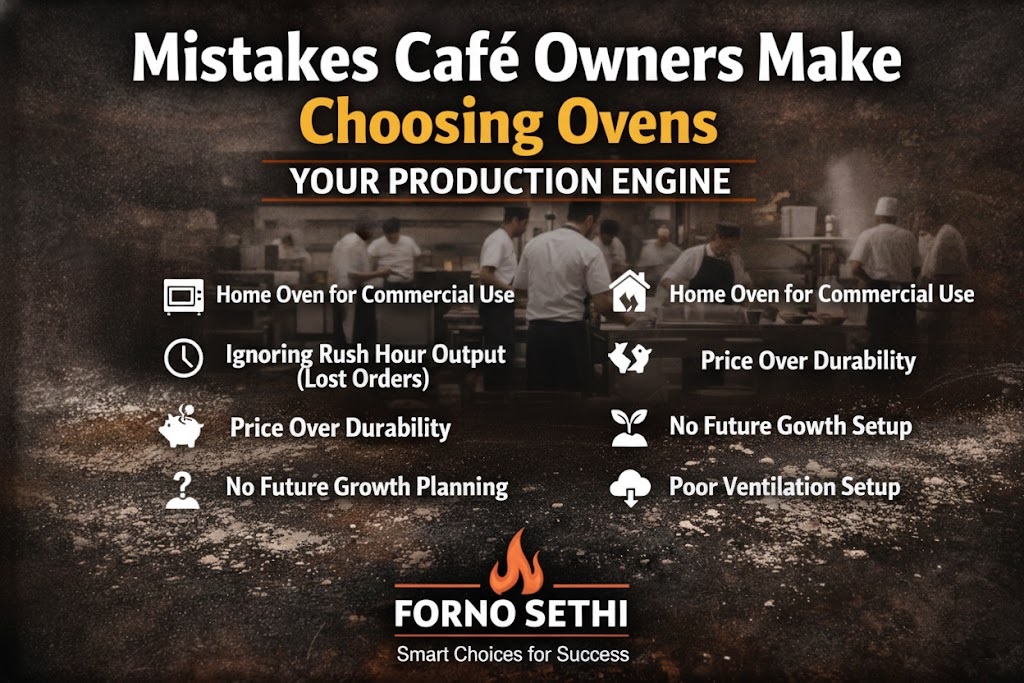 mistakes cafe owners make choosing ovens in india