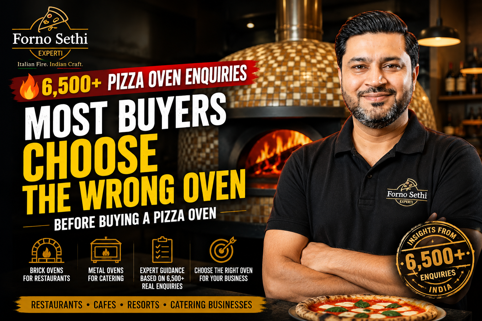 6500+ pizza oven enquiries teaches me Most Buyers Chooses wrong oven